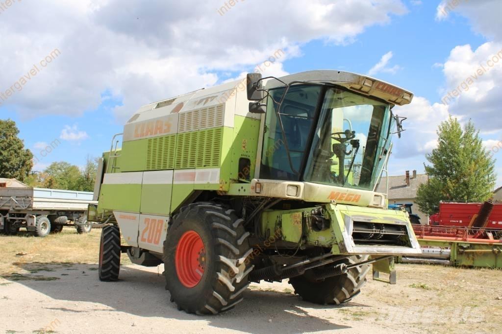 CLAAS Mega 208 Leikkuupuimurit
