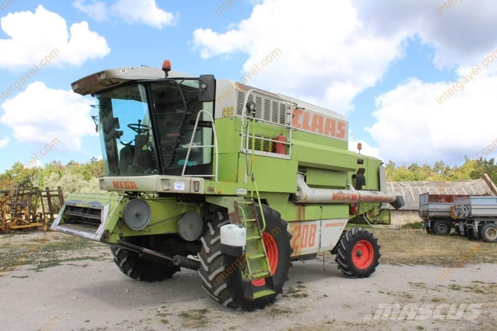 CLAAS Mega 208 Leikkuupuimurit