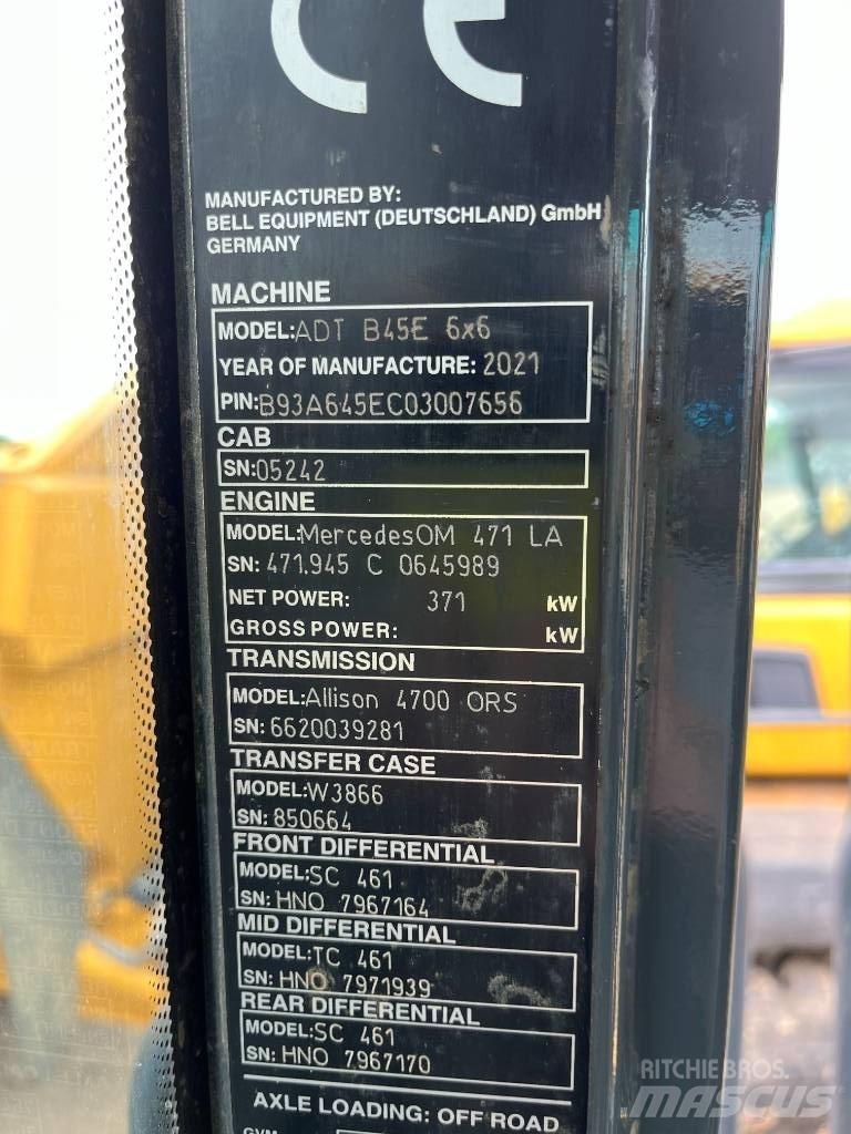 Bell B45E Dumpperit