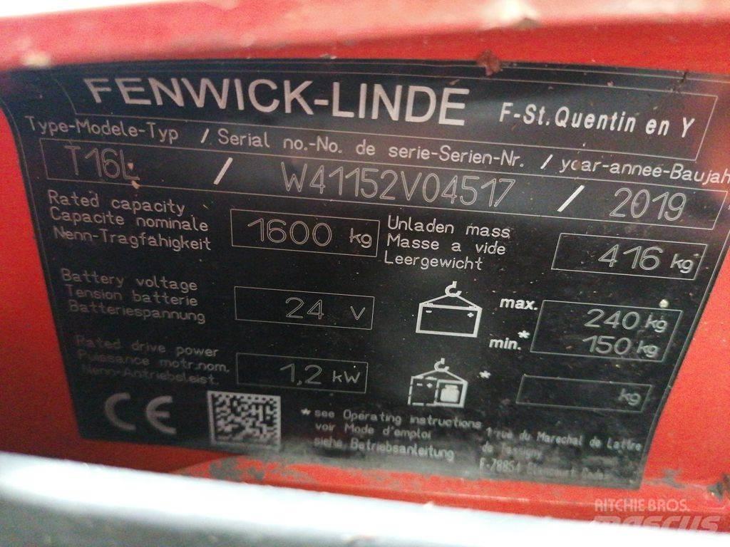 Linde T16L Lavansiirtotrukit
