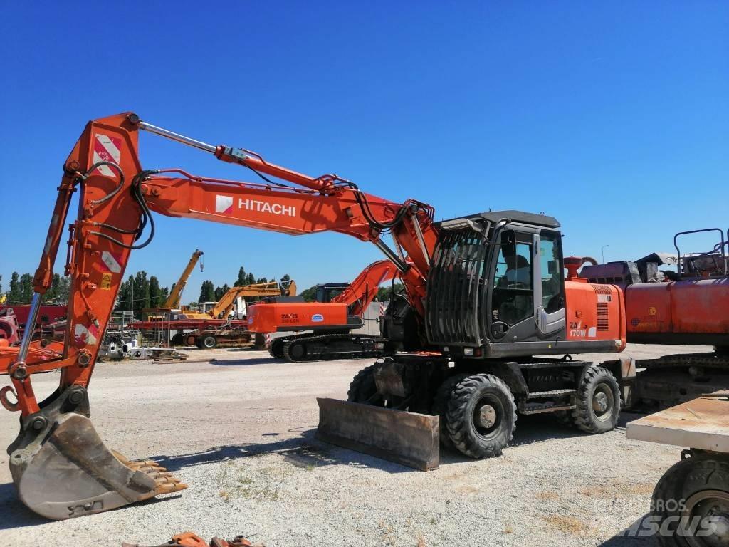 Hitachi ZX 170 W-3 Pyöräkaivukoneet