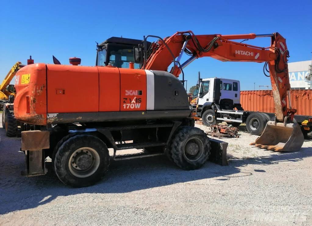 Hitachi ZX 170 W-3 Pyöräkaivukoneet