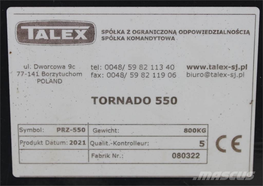 Talex Tornado 550 Pöyhimet ja haravat