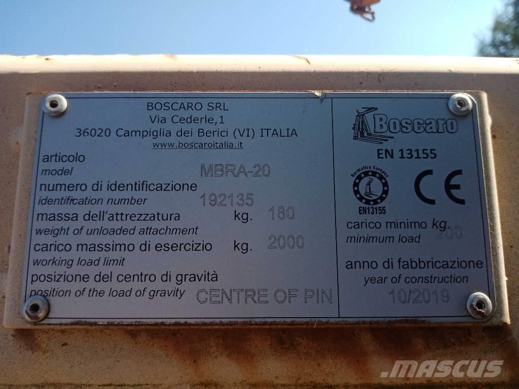 Boscaro MBRA-20 Kappaletavaranosturit