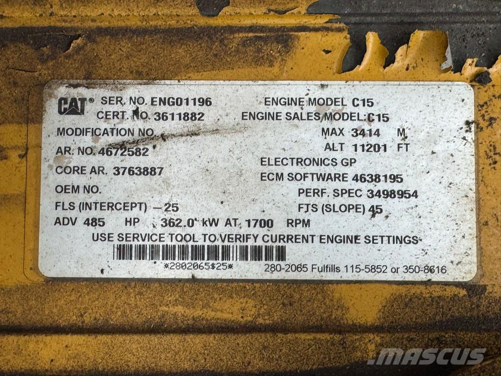 CAT 374FL Erikoiskaivinkoneet