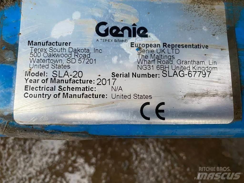 Genie SLA 20 Käyden ajettavat pinoamistrukit