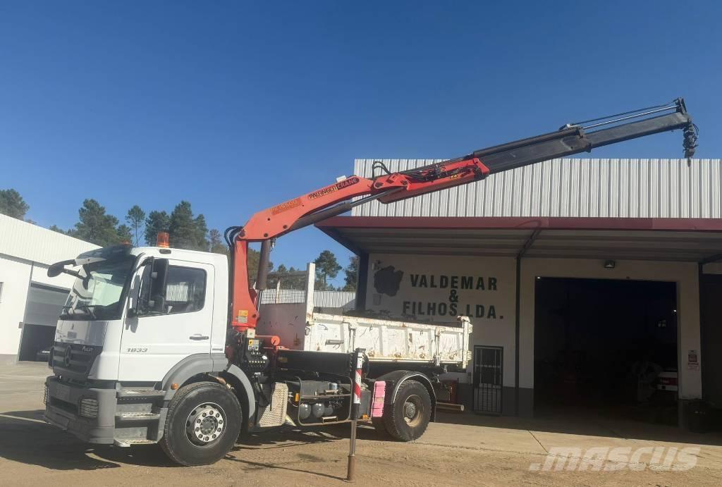 Mercedes-Benz 1833 Sora- ja kippiautot