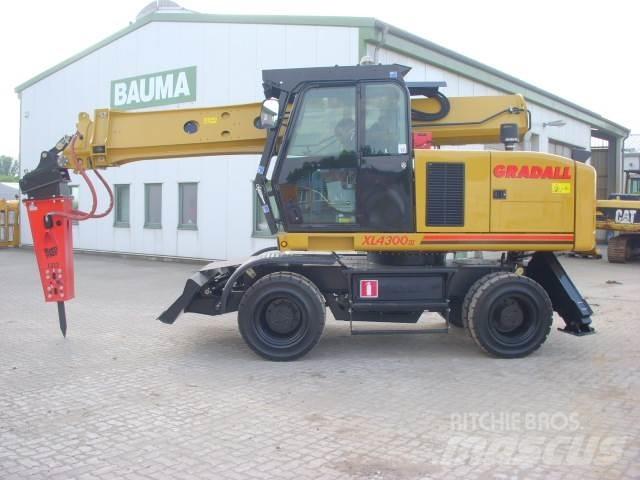 Gradall XL 4300 Pyöräkaivukoneet