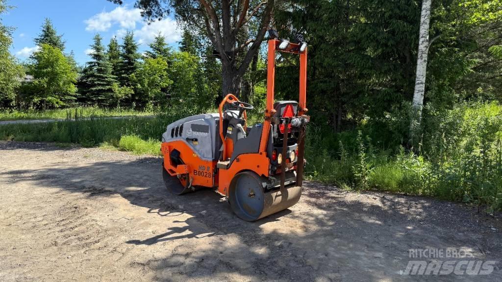 Hamm HD 8 VV Tandemjyrät