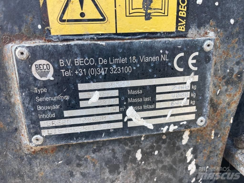 Liebherr 550 CDC + BSS Pyöräkuormaajat