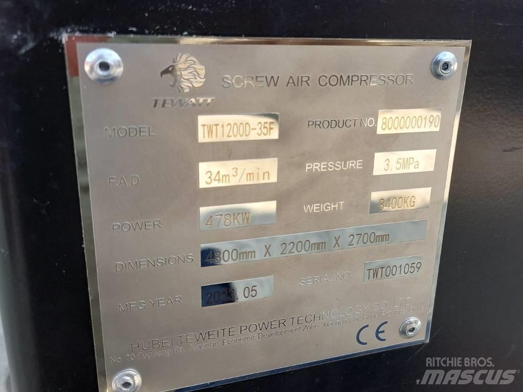  Tewatt TWT1200D-35F Kompressorit
