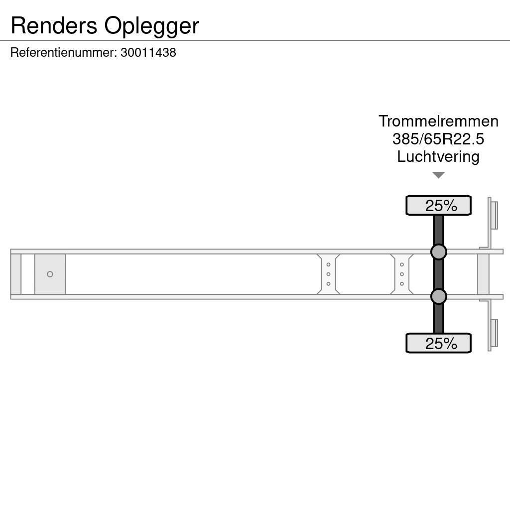Renders Oplegger Umpikori puoliperävaunut