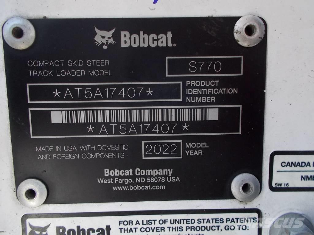 Bobcat S770 Liukuohjatut kuormaajat