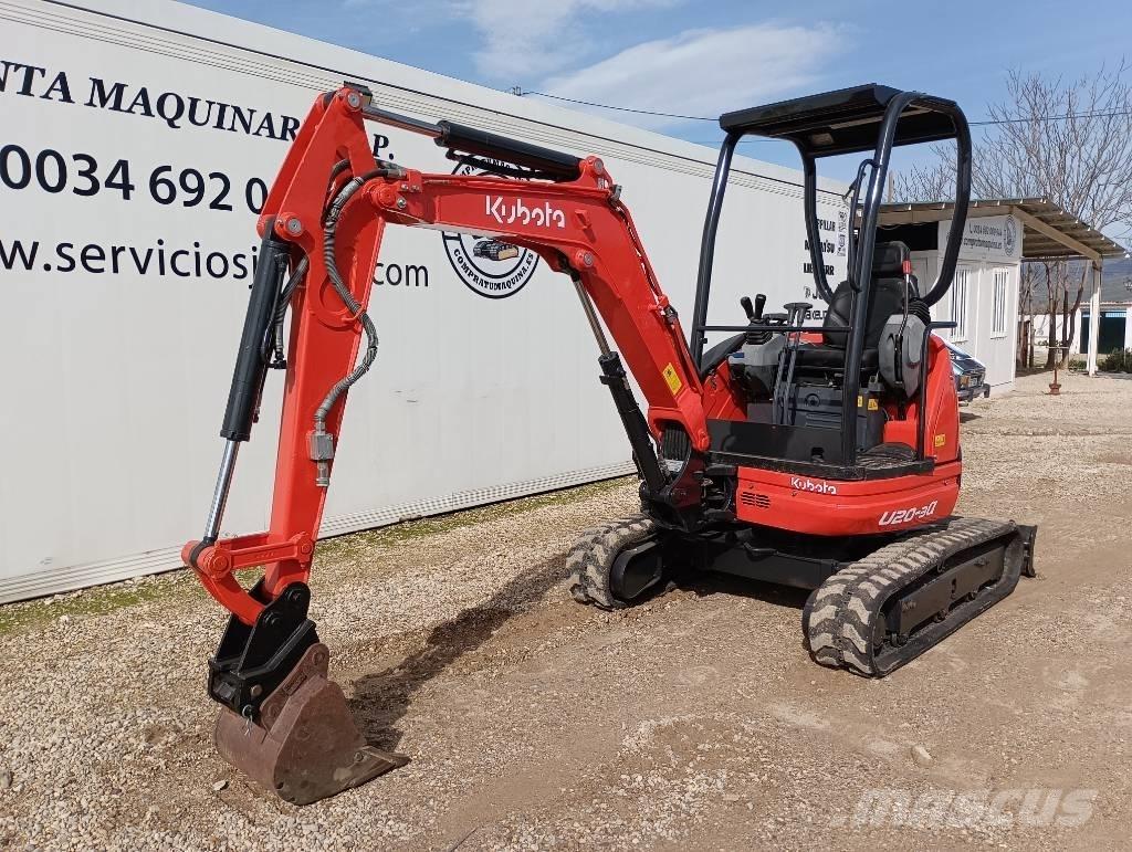 Kubota U 20-3 Minikaivukoneet < 7t