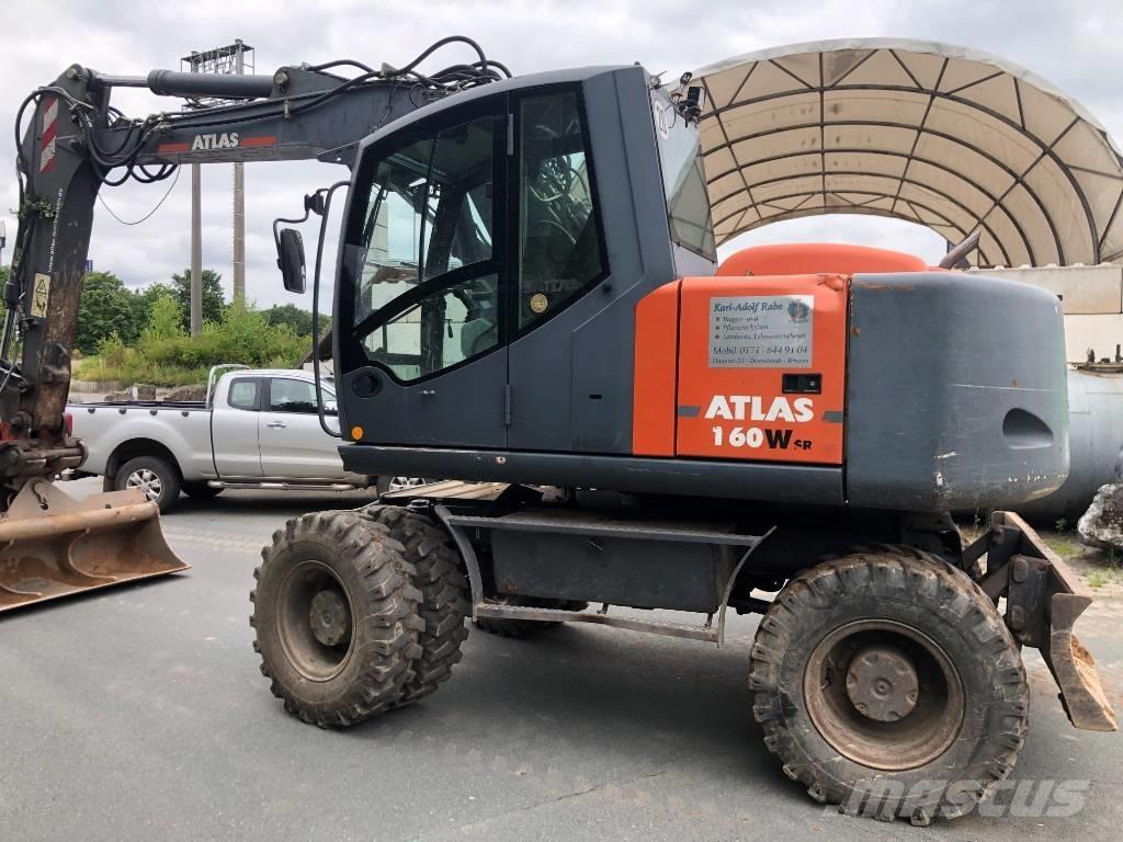 Atlas 160 WSR Pyöräkaivukoneet