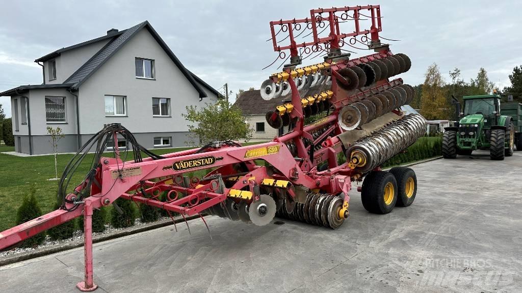 Väderstad Carrier650 Kiekkomultaimet ja lautasäkeet