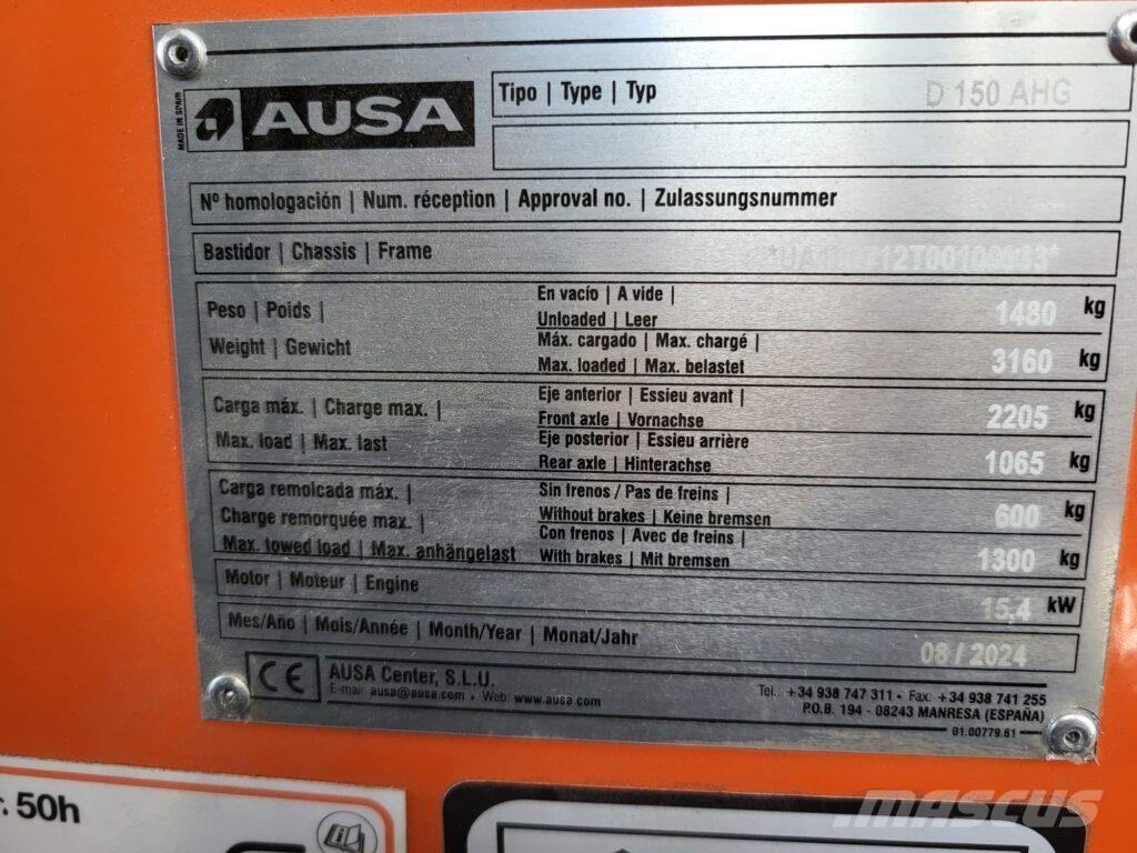 Ausa D150AHG Maansiirtoautot