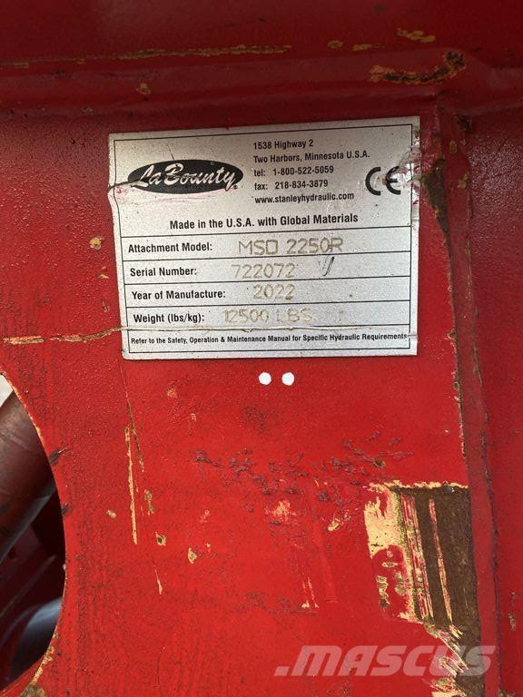 Labounty MSD2250R Asfaltti- ja betonileikkurit