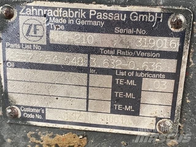 Hitachi ZF 4WG-210 Vaihteisto