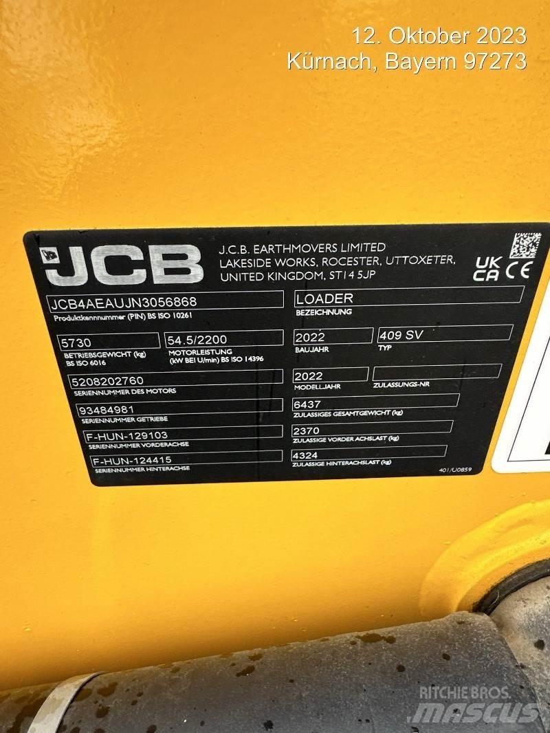 JCB 409 Pyöräkuormaajat