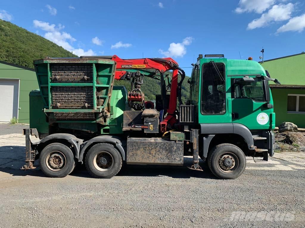 JENZ MAN TGS 6x4 Haketuskoneet