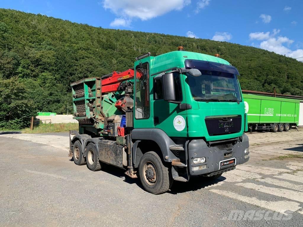 JENZ MAN TGS 6x4 Haketuskoneet