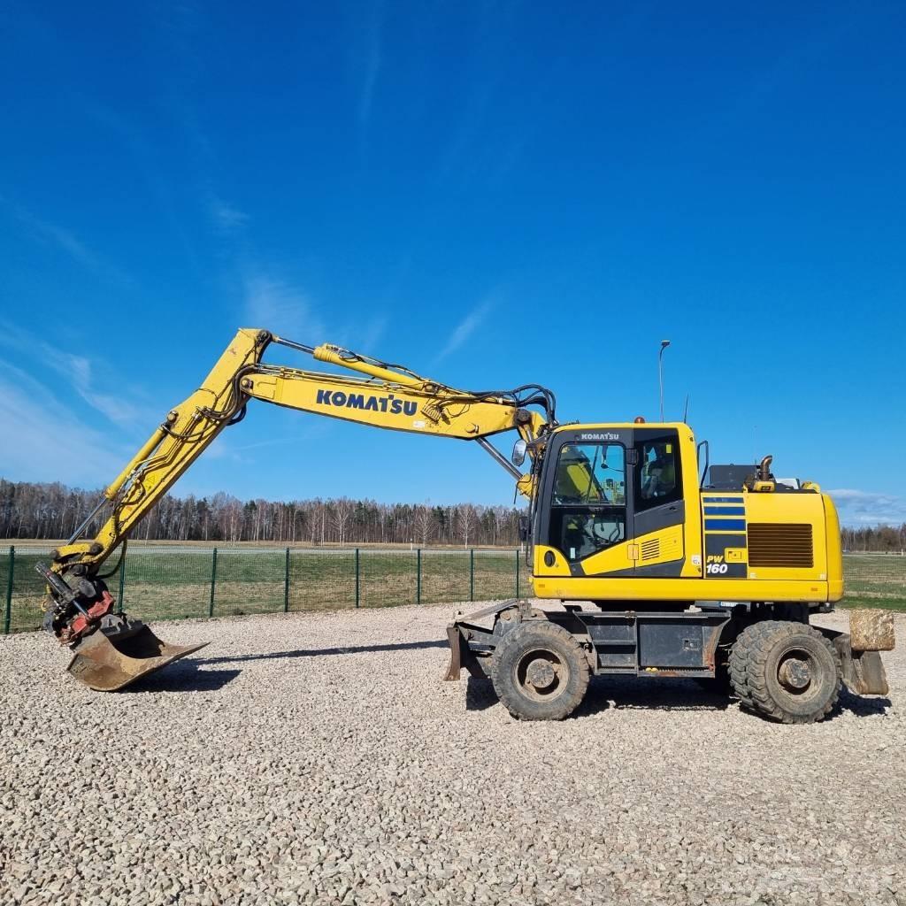 Komatsu PW160 - 11 Pyöräkaivukoneet