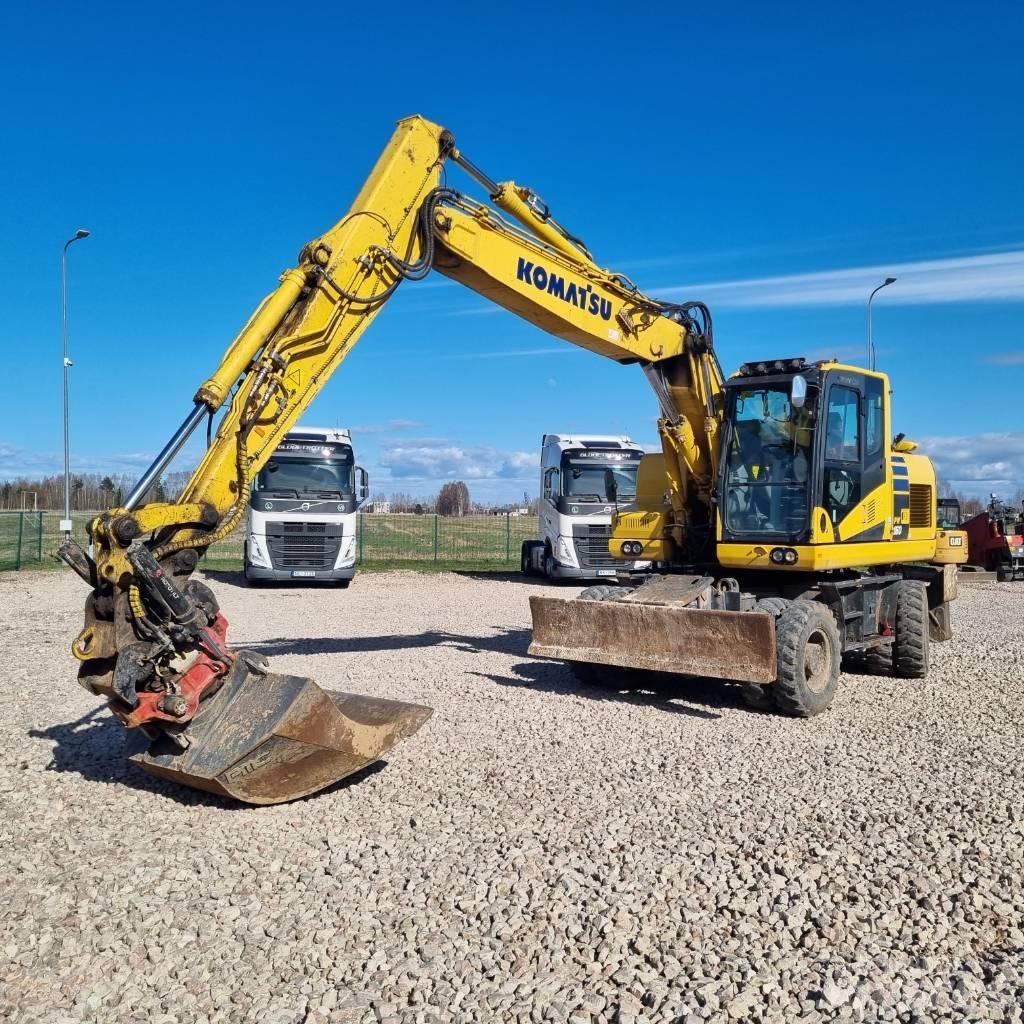 Komatsu PW160 - 11 Pyöräkaivukoneet