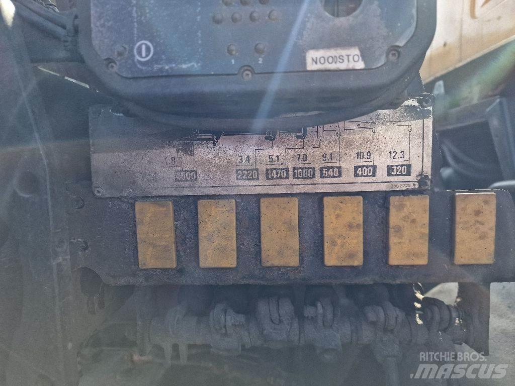 DAF 1700 TURBO Sora- ja kippiautot