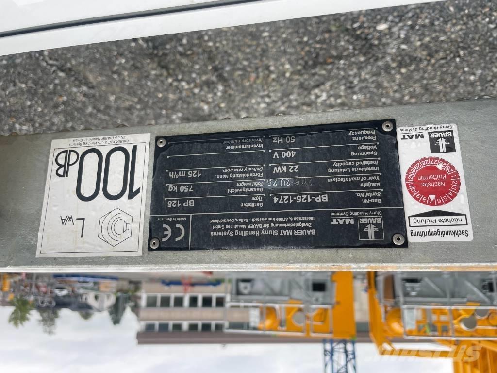 Bauer MAT BP 125 Muut koneet