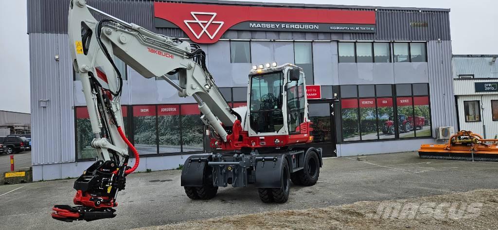 Takeuchi TB 395 W Pyöräkaivukoneet