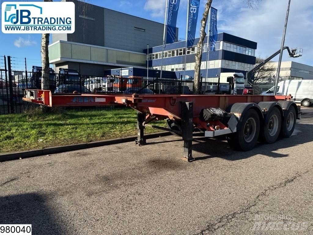 Asca Chassis 20 ft Konttipuoliperävaunut