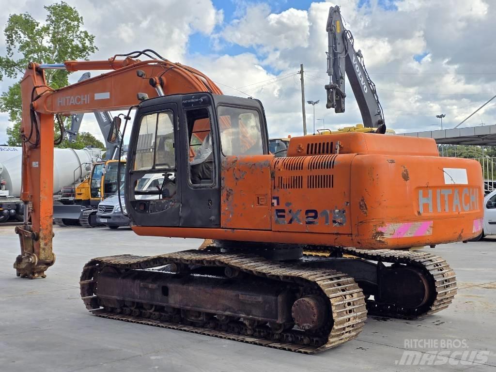 Fiat-Hitachi EX 215 Telakaivukoneet