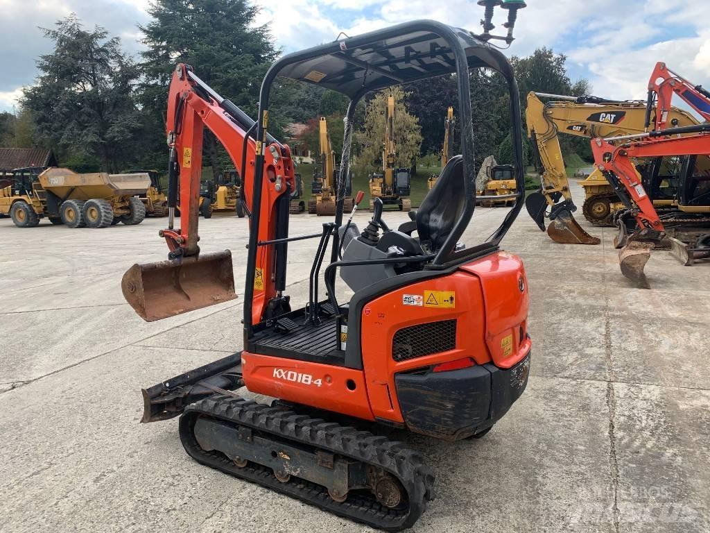 Kubota KX 018-4 Minikaivukoneet < 7t
