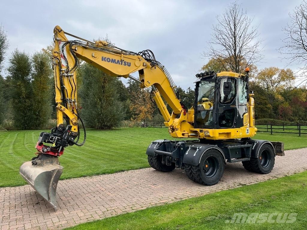 Komatsu PW 118 Pyöräkaivukoneet
