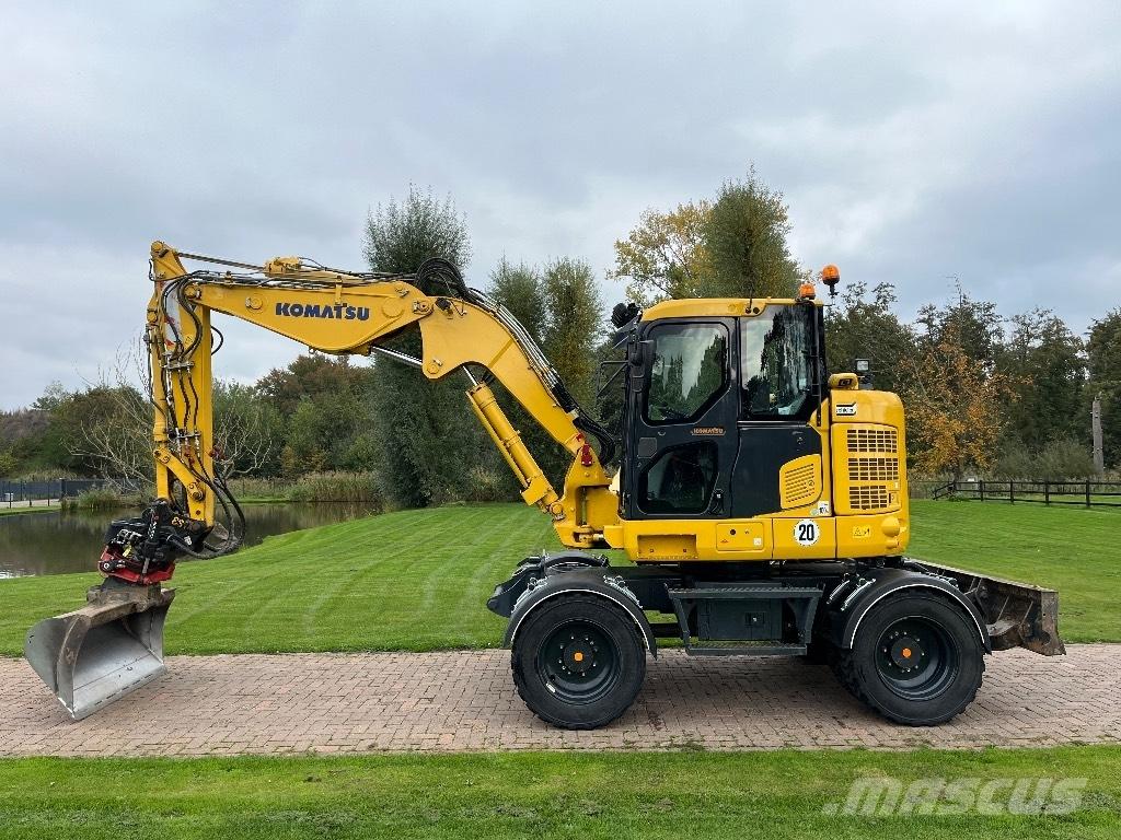 Komatsu PW 118 Pyöräkaivukoneet