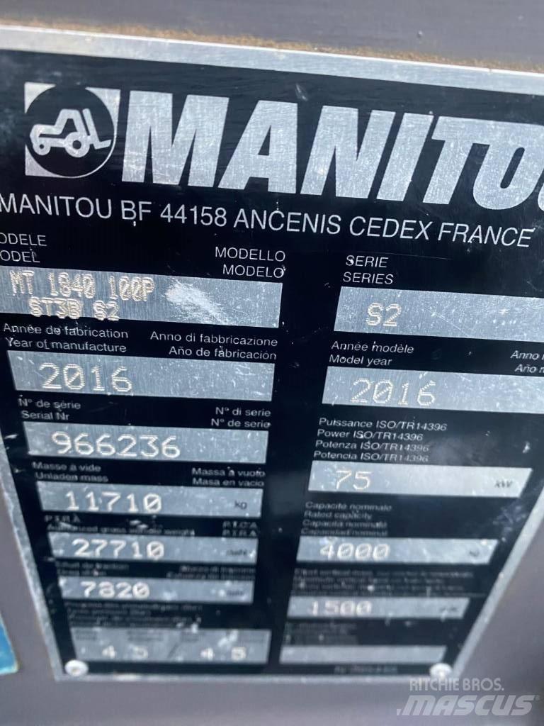 Manitou MT 1840 Kurottajat