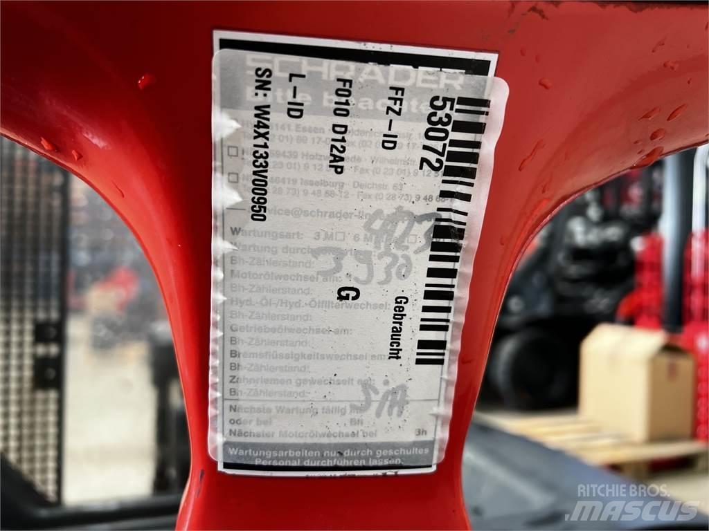 Linde D12AP Käyden ajettavat pinoamistrukit