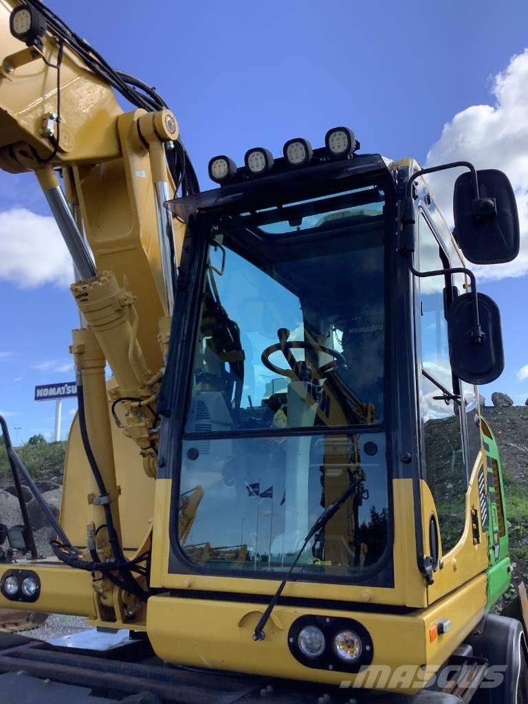 Komatsu PW148-10 Pyöräkaivukoneet