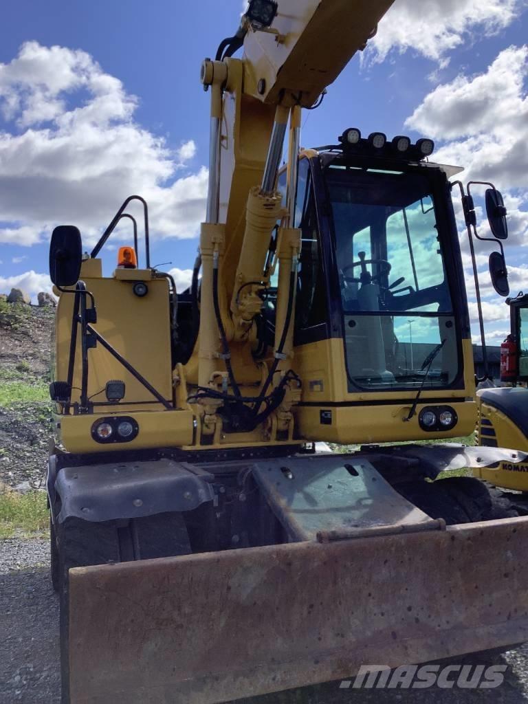 Komatsu PW148-10 Pyöräkaivukoneet