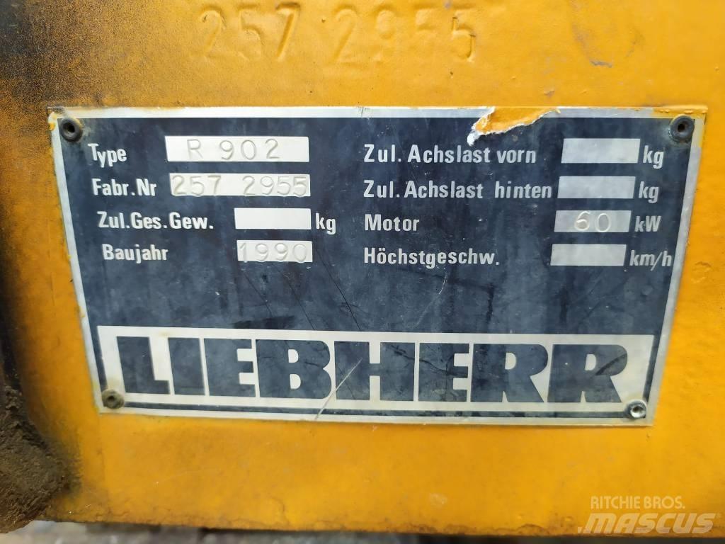 Liebherr 902 Telakaivukoneet