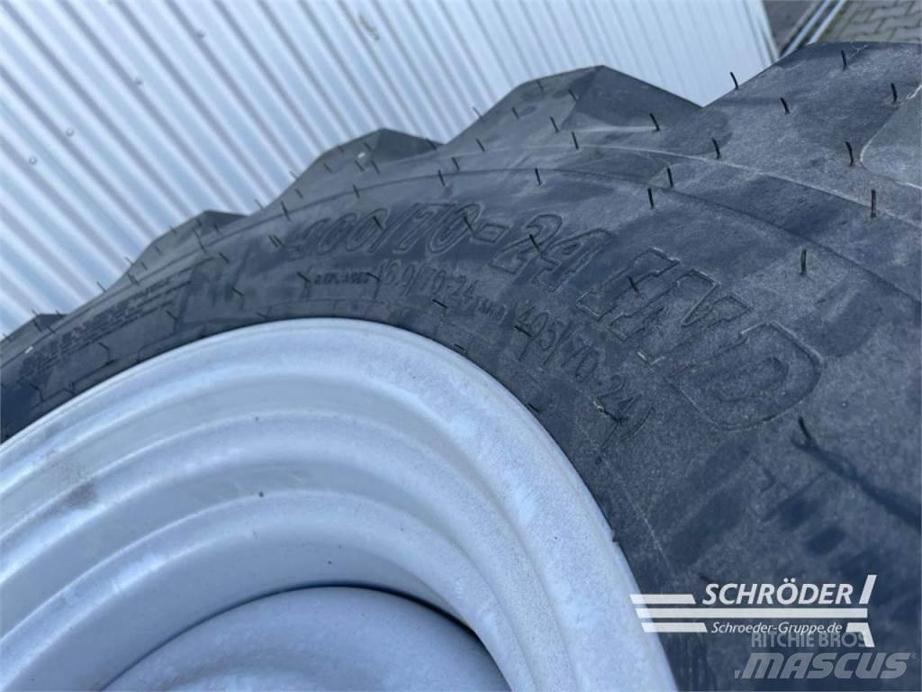 BKT 4X 400/70 R24 Renkaat ja vanteet