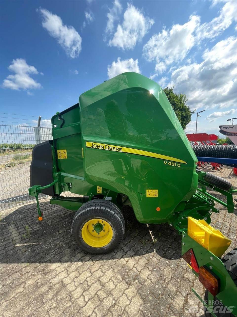 John Deere V451G Pyöröpaalaimet