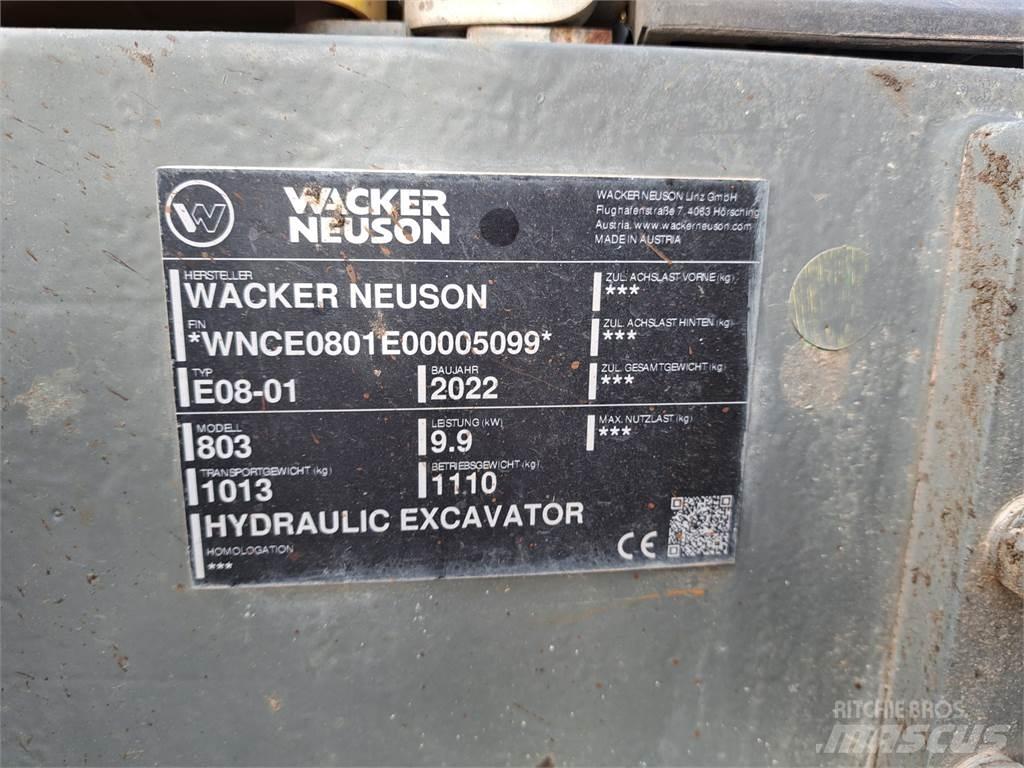 Wacker Neuson 803 Telakaivukoneet