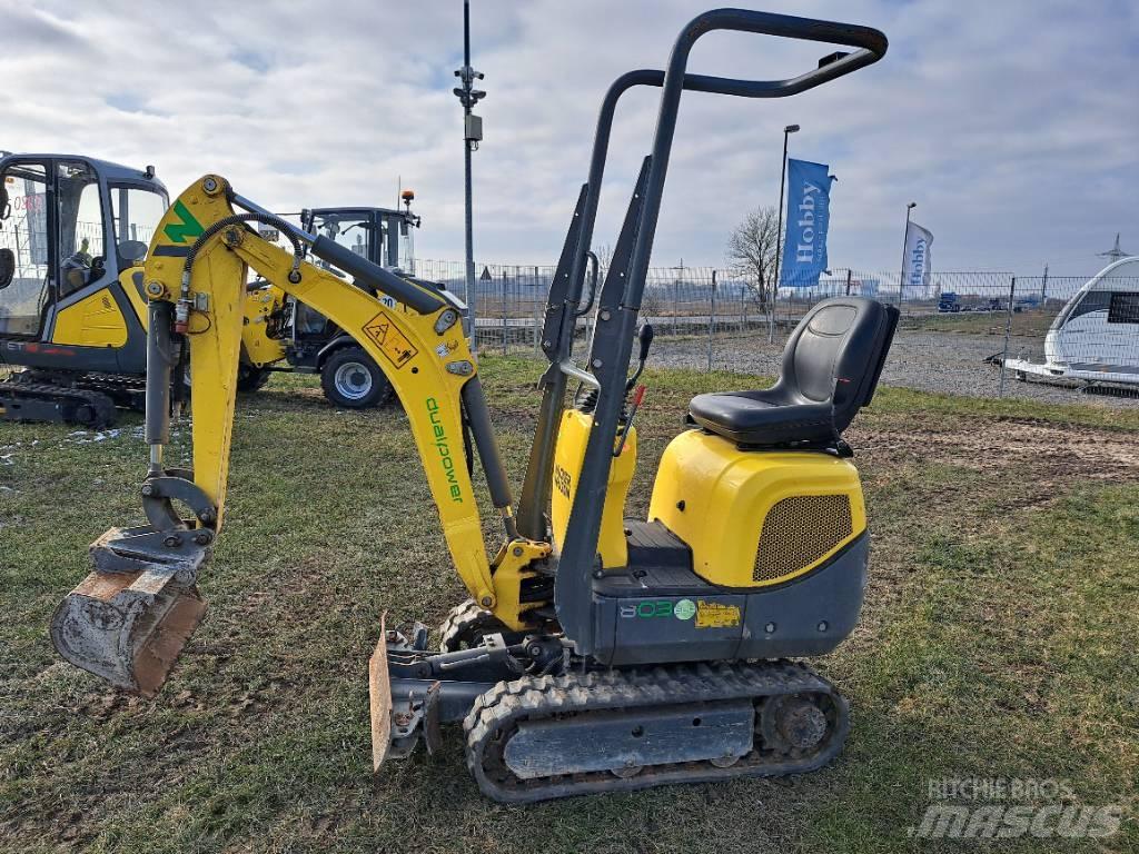 Wacker Neuson 803 Telakaivukoneet