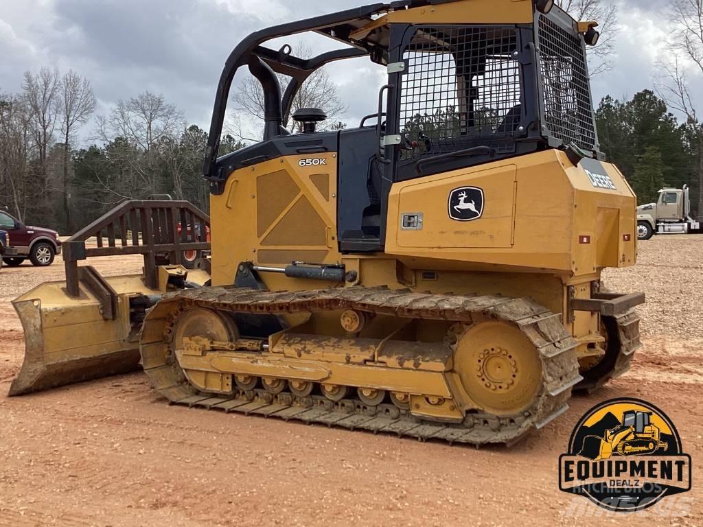 John Deere 650 KLGP Telaketjupuskutraktorit