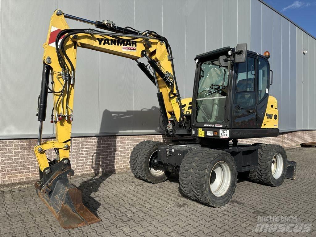Yanmar B75W Pyöräkaivukoneet
