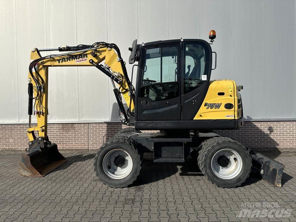 Yanmar B75W Pyöräkaivukoneet
