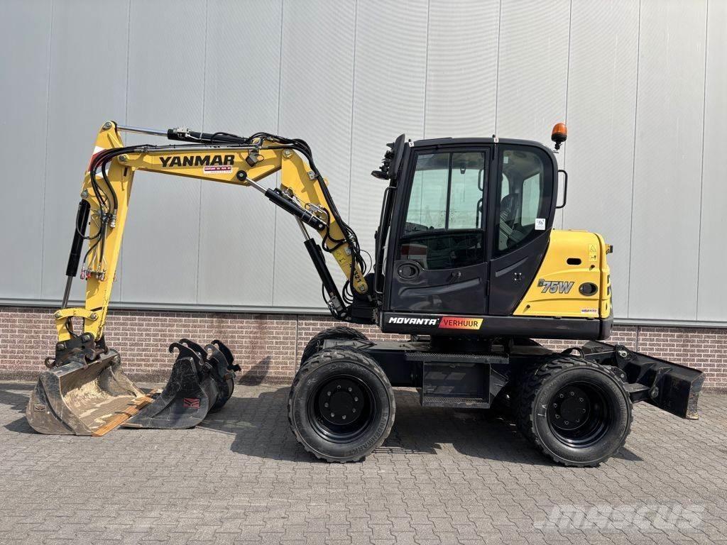 Yanmar B75W Pyöräkaivukoneet