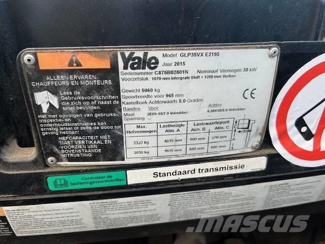 Yale GLP 35 VX | 2015 Nestekaasutrukit